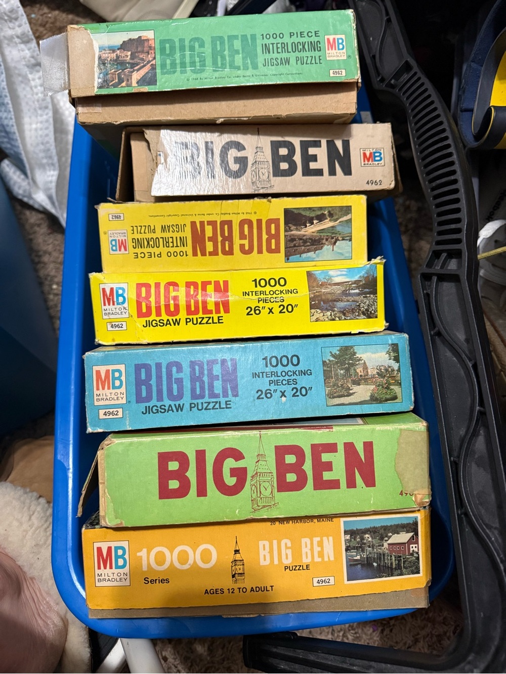 Milton Bradley Big Ben Jigsaw Puzzle Set - Assorted Colors